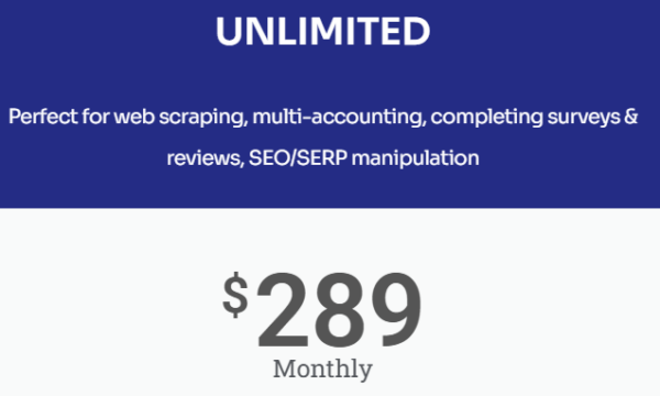 UNLIMITED SUBSCRIPTION - 1 MONTH