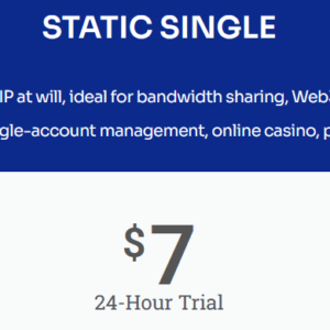 STATIC SINGLE SUBSCRIPTION 24-HOUR TRIAL